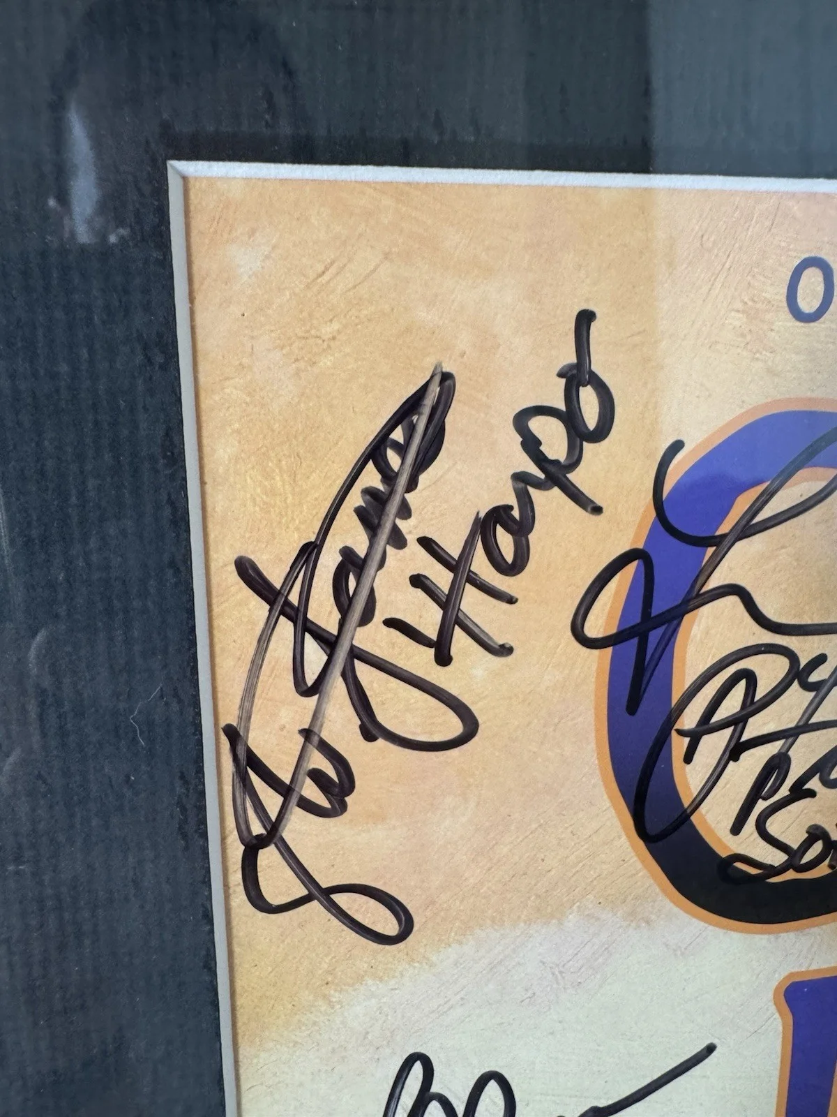 Broadway Show Poster "The Color Purple". Signed, image 4