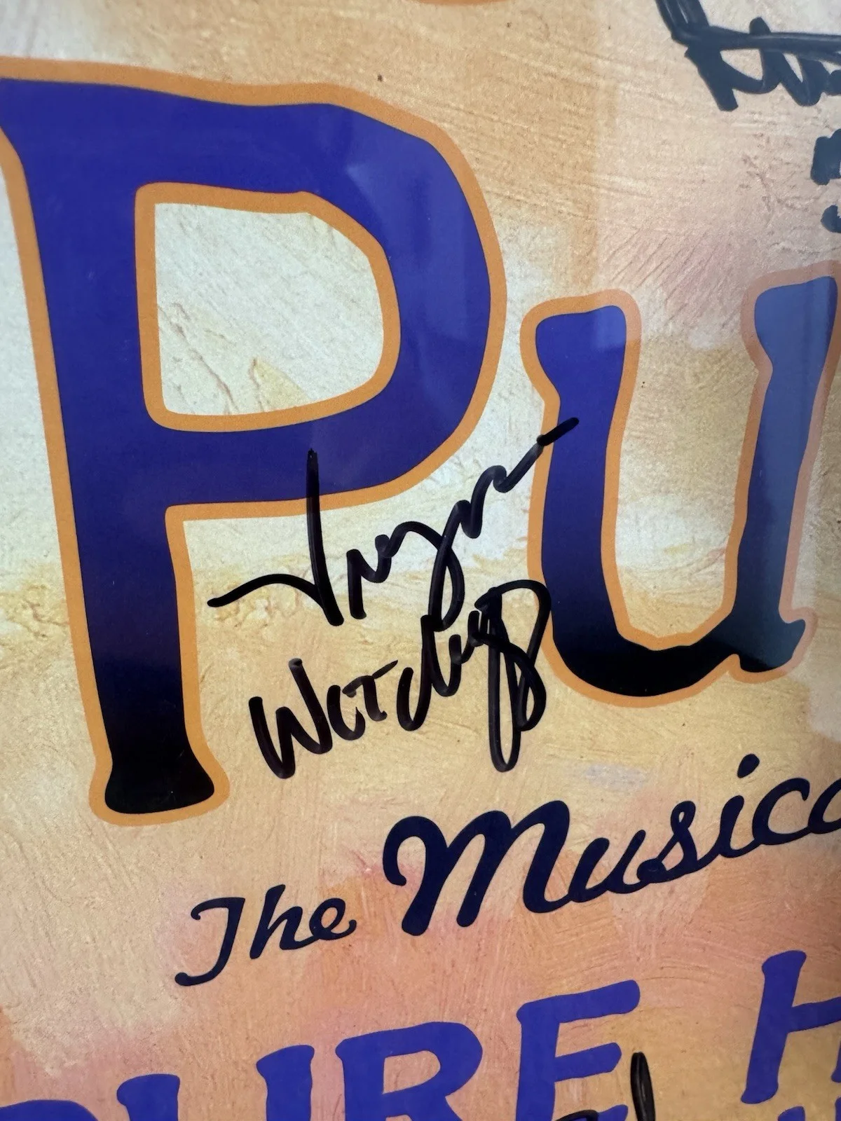 Broadway Show Poster "The Color Purple". Signed, image 5