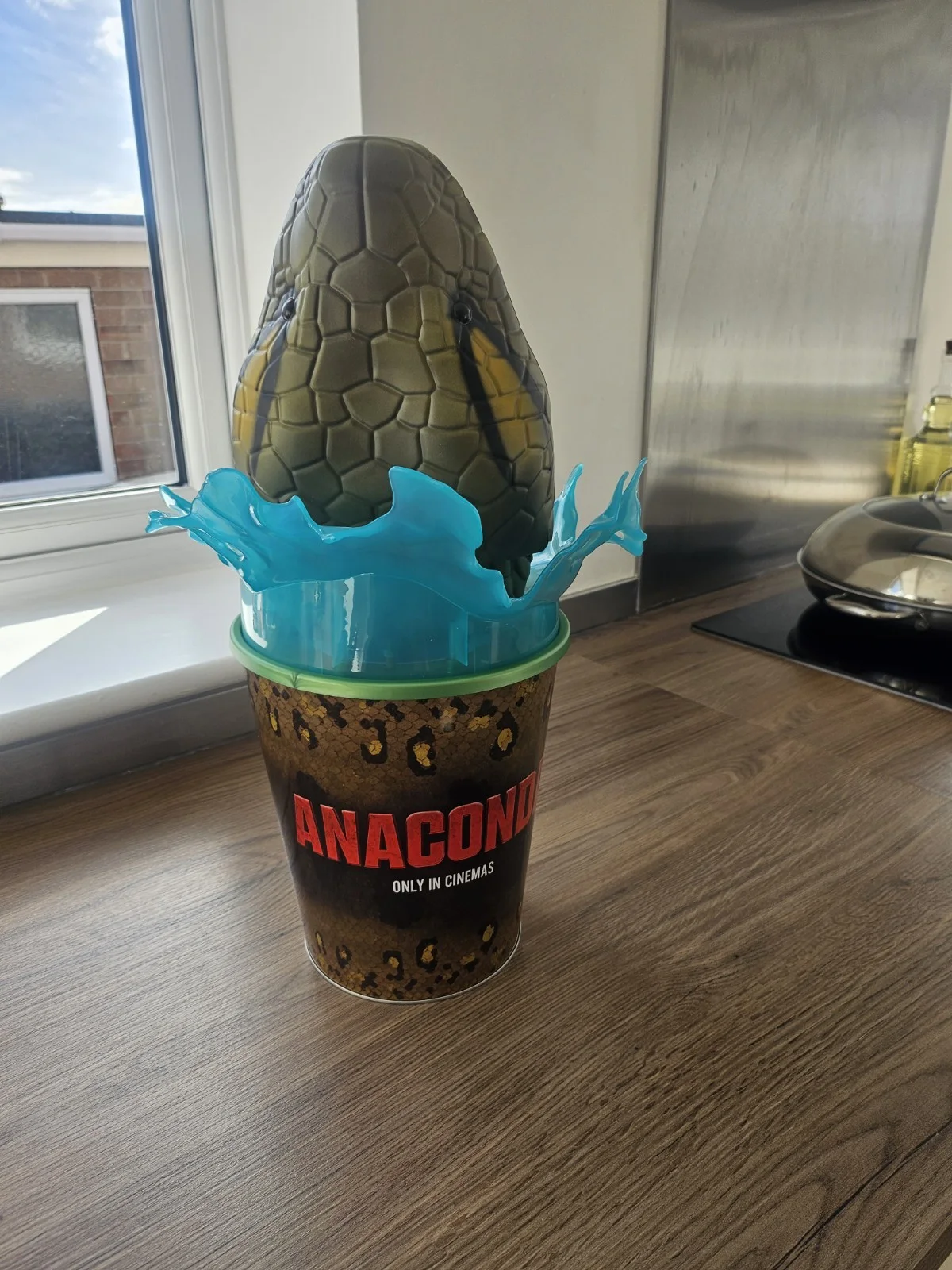 UK Odeon Cinema Exclusive Opening Anaconda Popcorn Bucket - Rare 2025, image 2