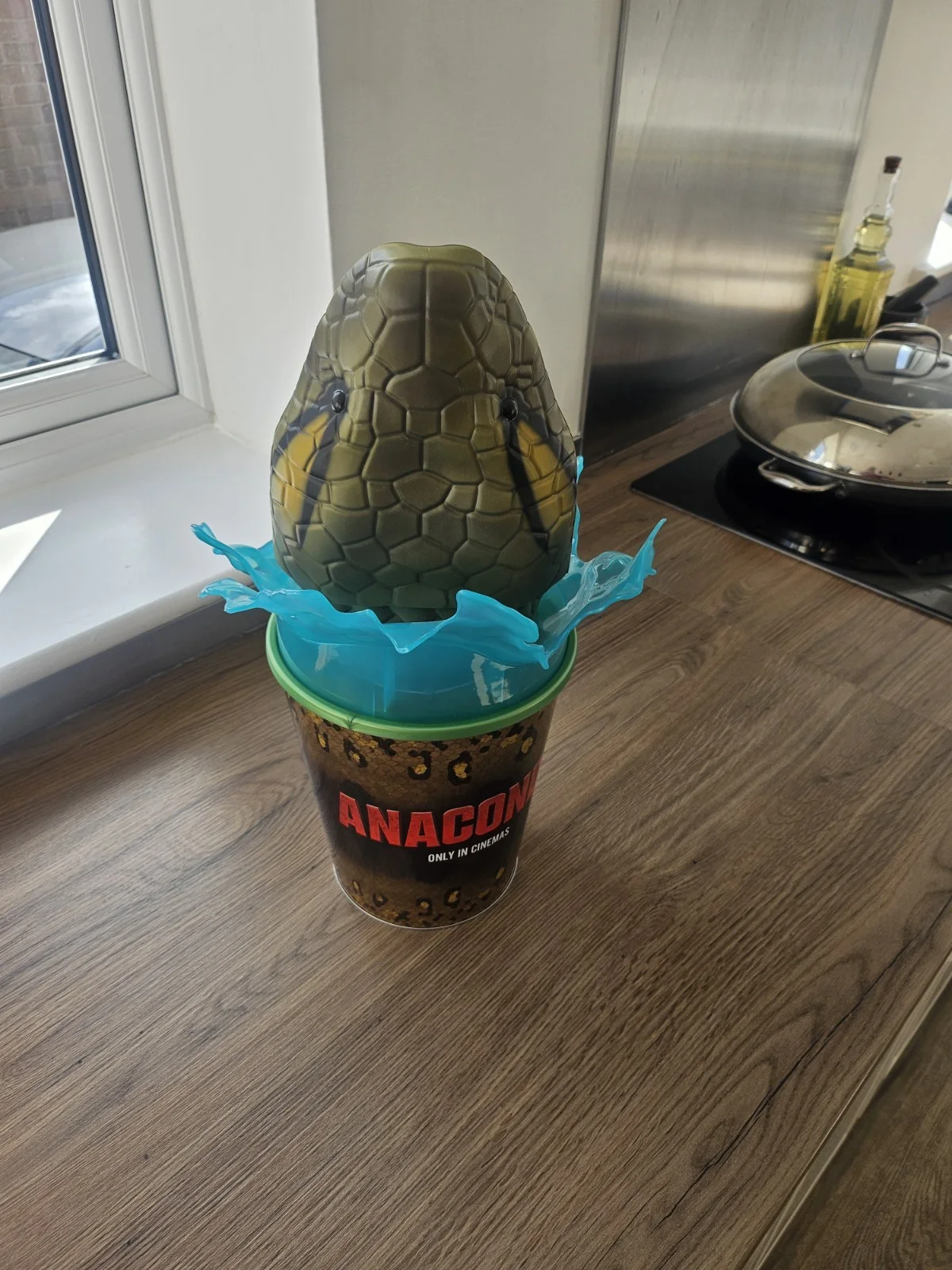 UK Odeon Cinema Exclusive Opening Anaconda Popcorn Bucket - Rare 2025, image 3