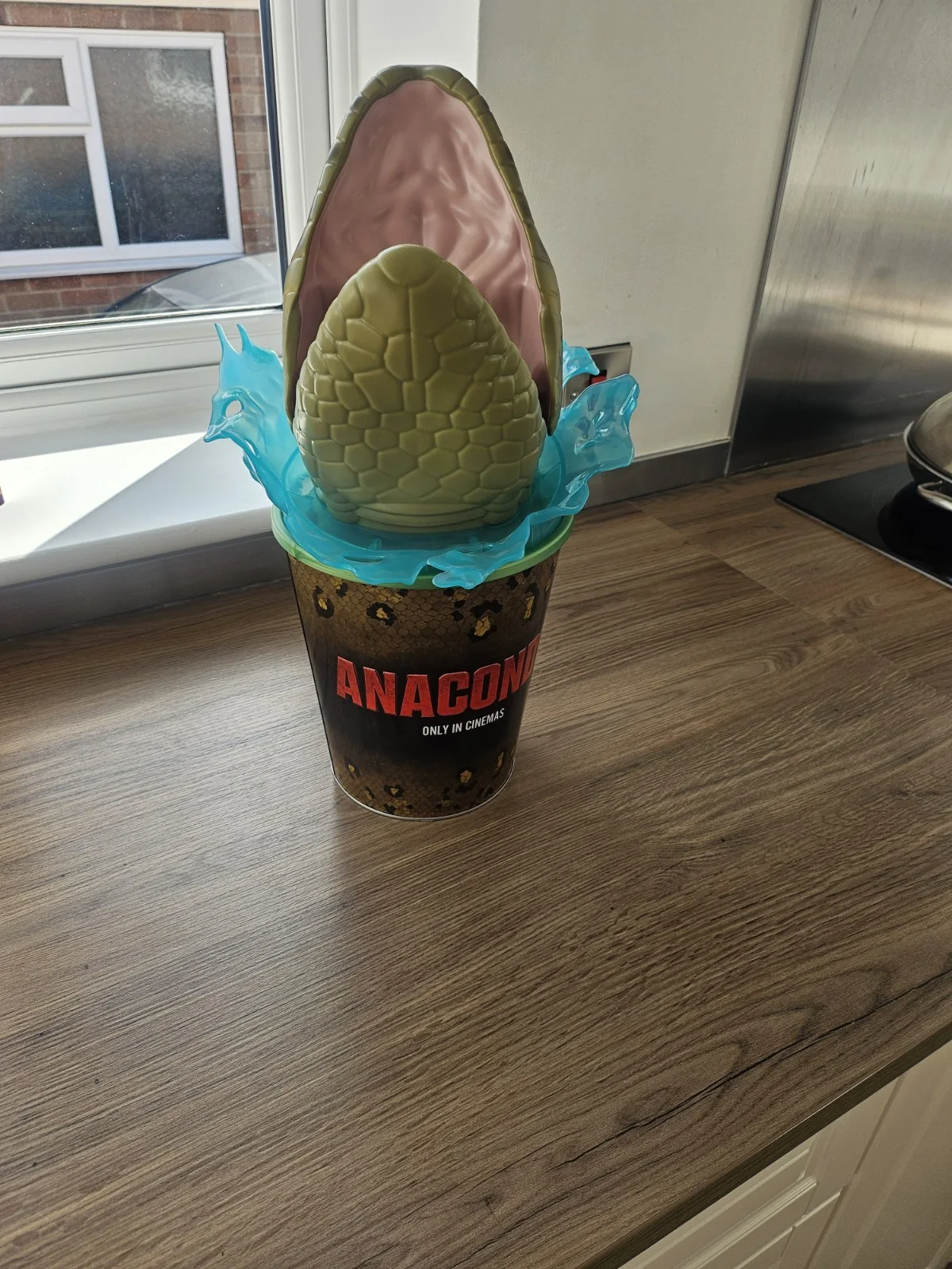 UK Odeon Cinema Exclusive Opening Anaconda Popcorn Bucket - Rare 2025, image 4
