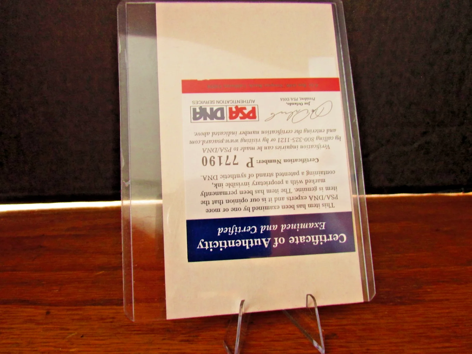ACTOR --BASKETBALL l- -BASEBALL , CHUCK CONNORS AUTOGRAPH INDEX CARD PSA COA, изображение 2