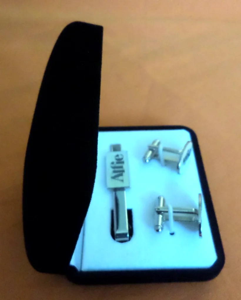Alfie - Paramount Pictures Movie 2004 Promotional Cufflinks & Tie Clip Boxed NEW, изображение 5