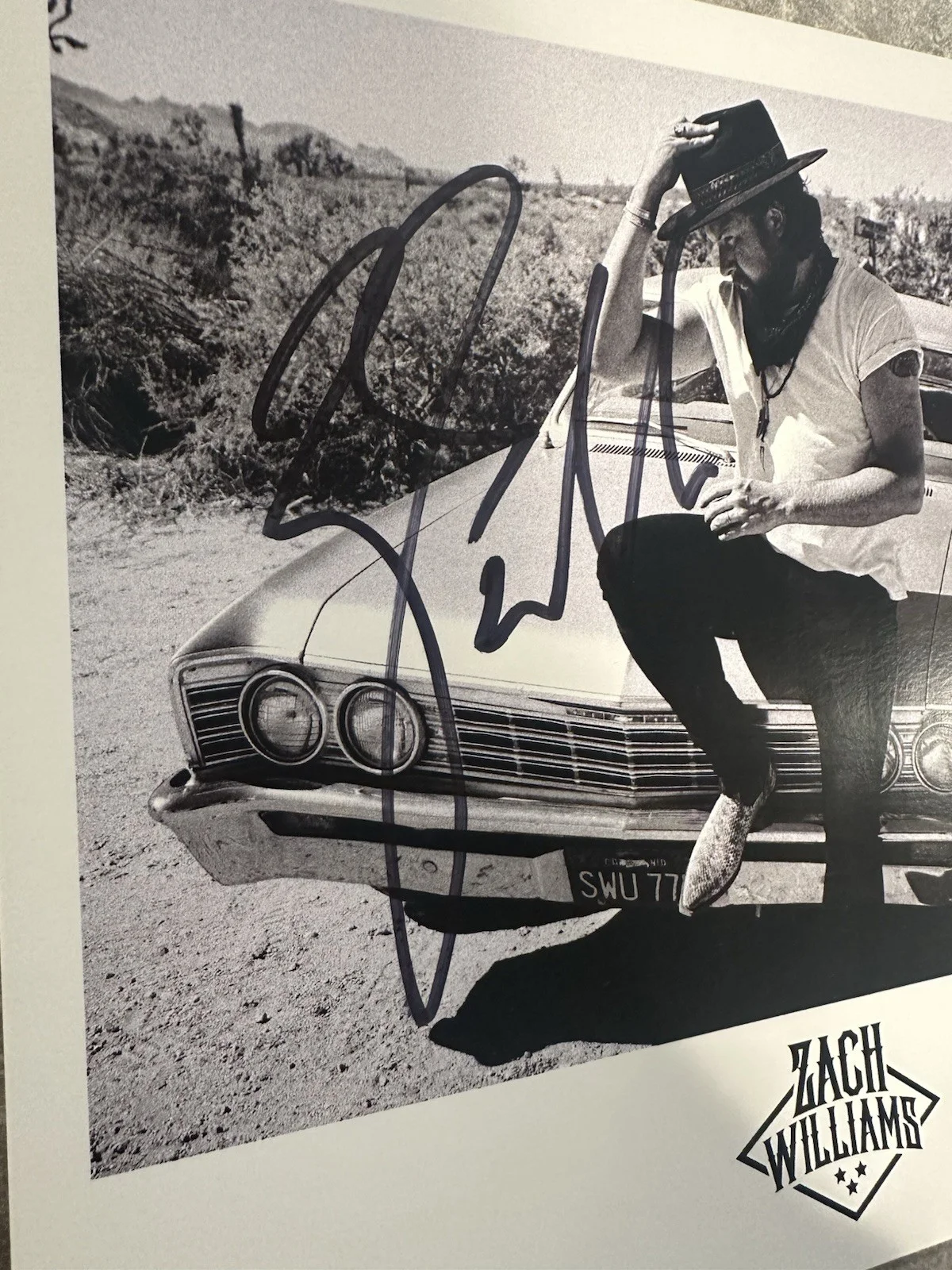 Zach Williams Autograph Signed 8x10 CCM, image 3