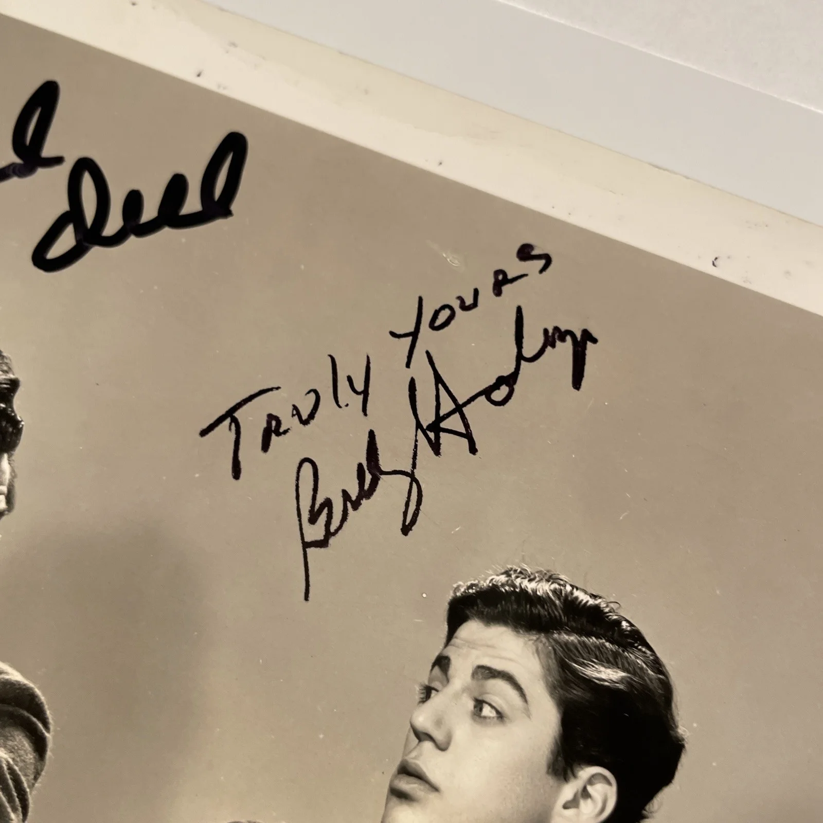 All 3 Dead End Kids — DEAD END KIDS Autographs Music ALL 3! SIGNED Photograph Picture Vintage P, image 3