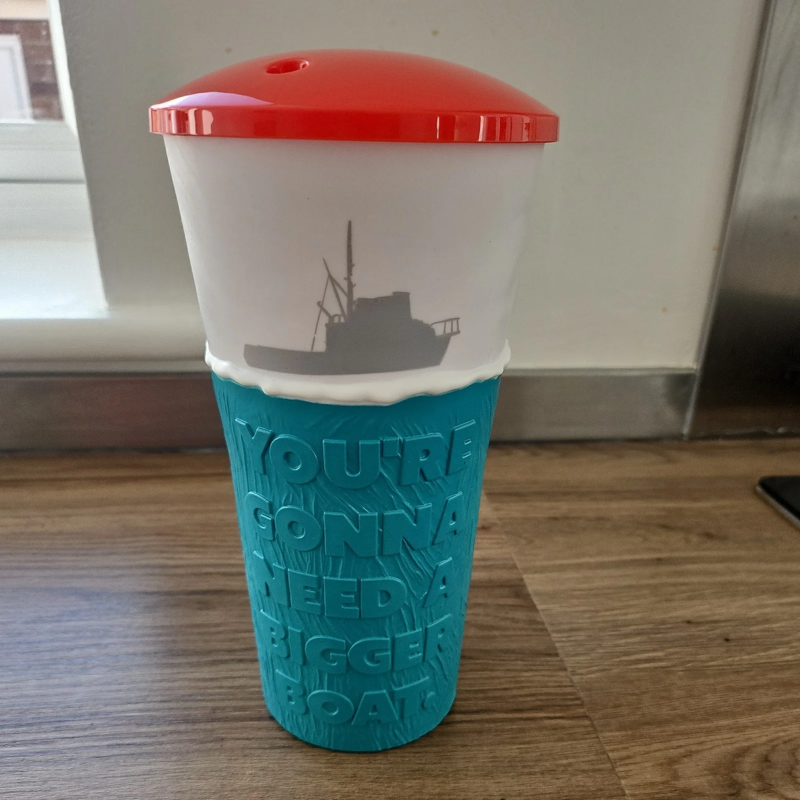 USA IMPORT Jaws 50th Anniversary Cup Regal Cinema Shark Cup. Rare, изображение 3