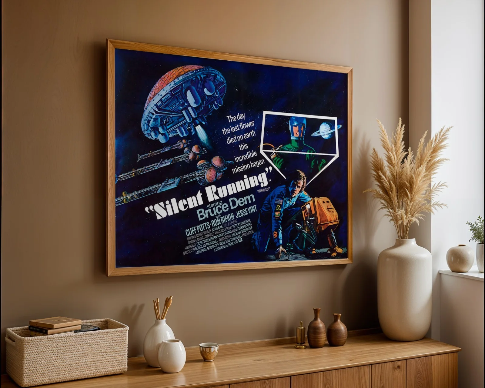 Silent Running - 1972 Sci / Adventure Film Restored 30" x 40" UK Quad Poster, изображение 3