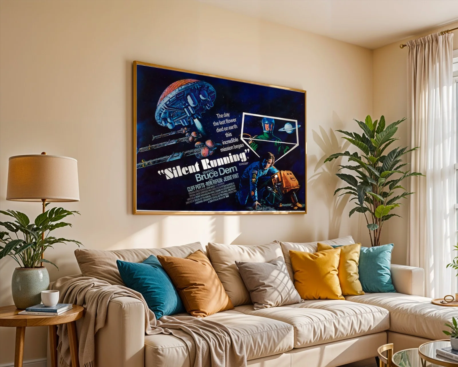 Silent Running - 1972 Sci / Adventure Film Restored 30" x 40" UK Quad Poster, изображение 5
