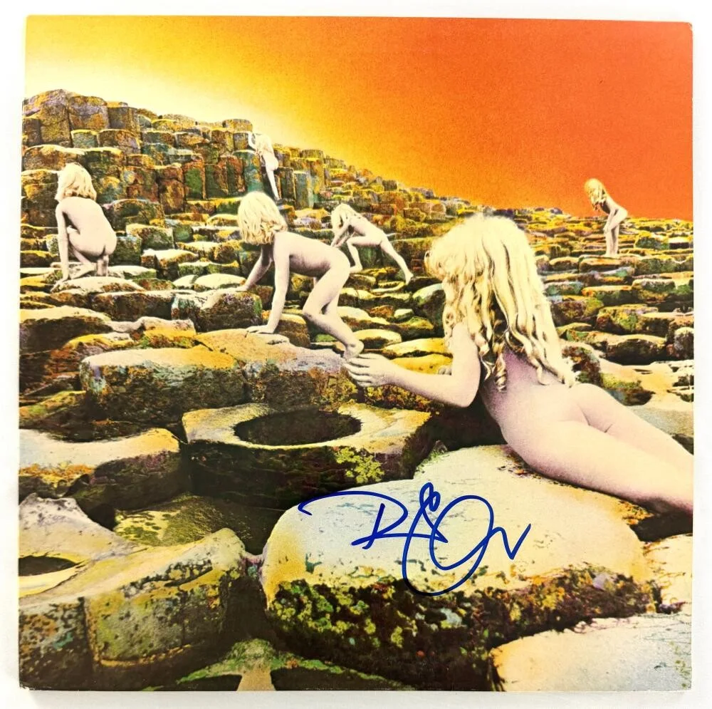 Robert Plant — Robert Plant Led Zeppelin Signed Autograph Album Vinyl Record LP w/ JSA COA