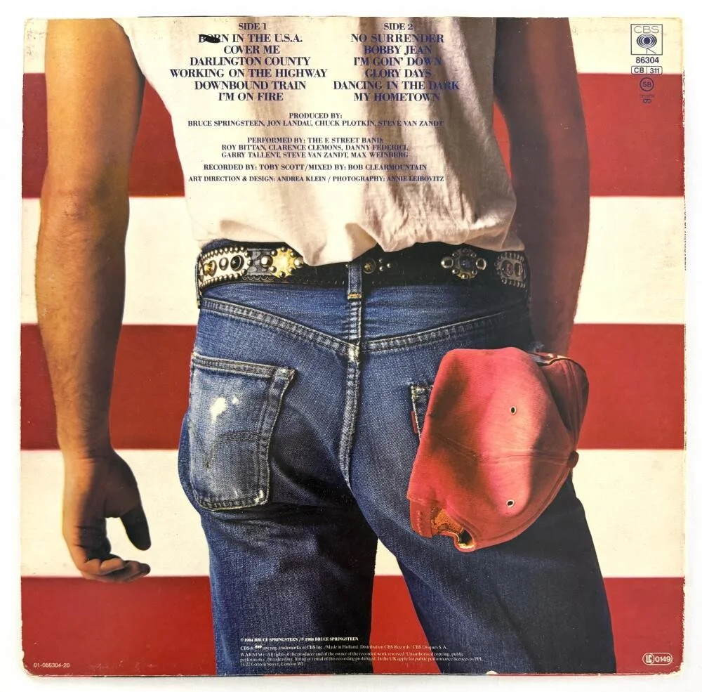 Roy Bittan, Jon Landau, Nils Lofgren, Bruce Springsteen, Garry Ta — Bruce Springsteen and the E Street Band Signed Autograph Album Record w/ JSA COA, image 2