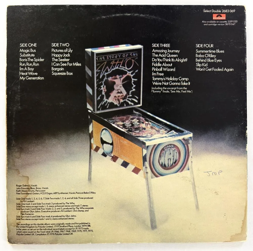 Roger Daltrey, Pete Townshend — Roger Daltrey & Pete Townshend Signed Autograph The Who Album Record w/ JSA COA, изображение 2