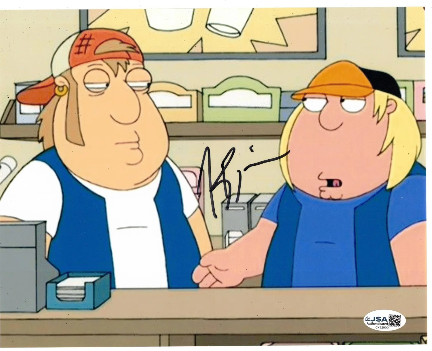 H. Jon Benjamin Signed 8x10 Photo Autographed, Family Guy, Carl, JSA COA, image 2
