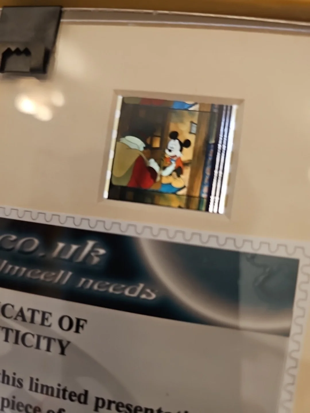 Mickey Mouse Limited Edition Film Cell (348/500) Christmas Carol, изображение 5