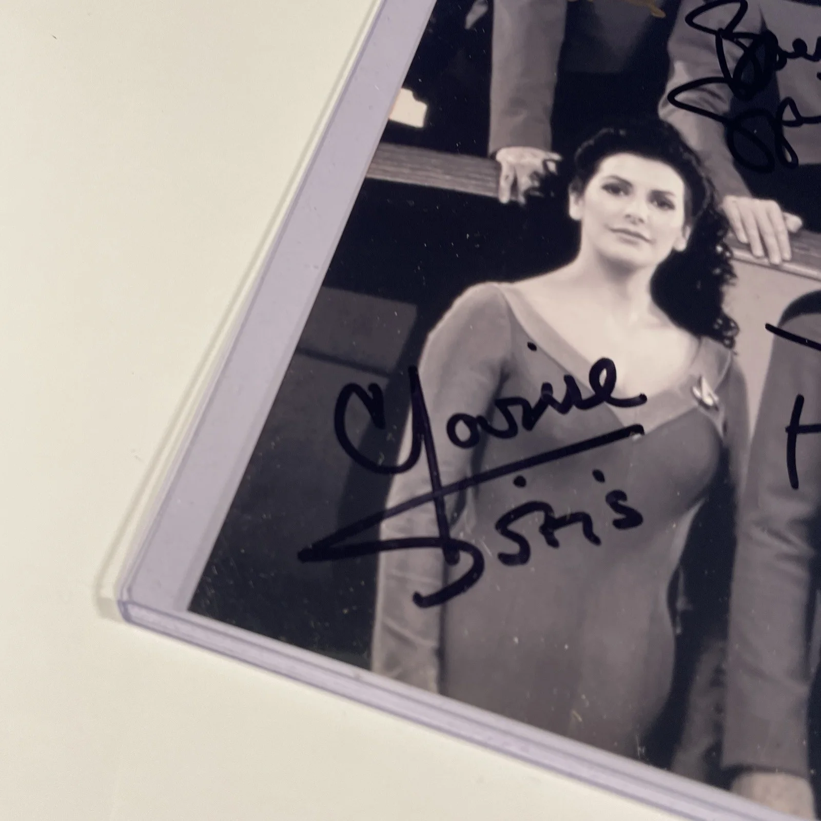 STAR TREK TNG CAST — STAR TREK TNG CAST SIGNED Autograph THE NEXT GENERATION Photo Photograph LOA P, изображение 4
