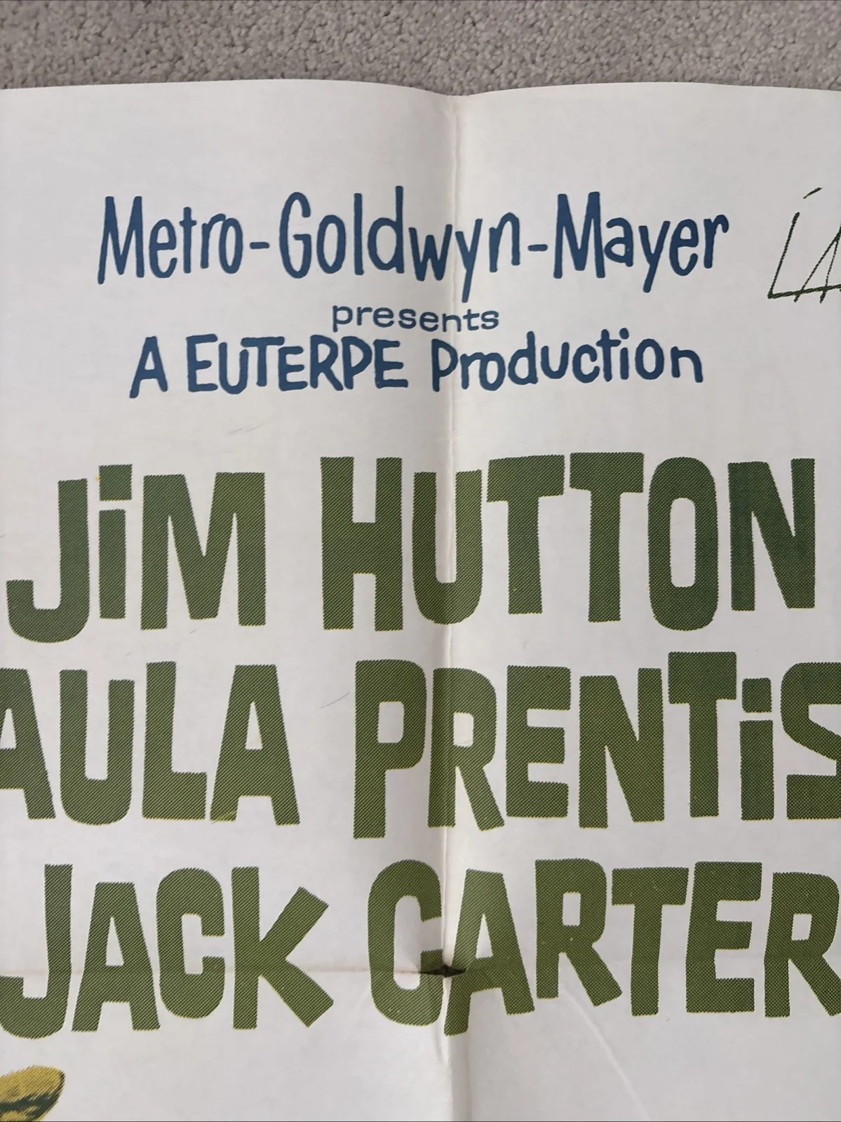 The Horizontal Lieutenant (1962) Original US One Sheet Movie Poster, image 3