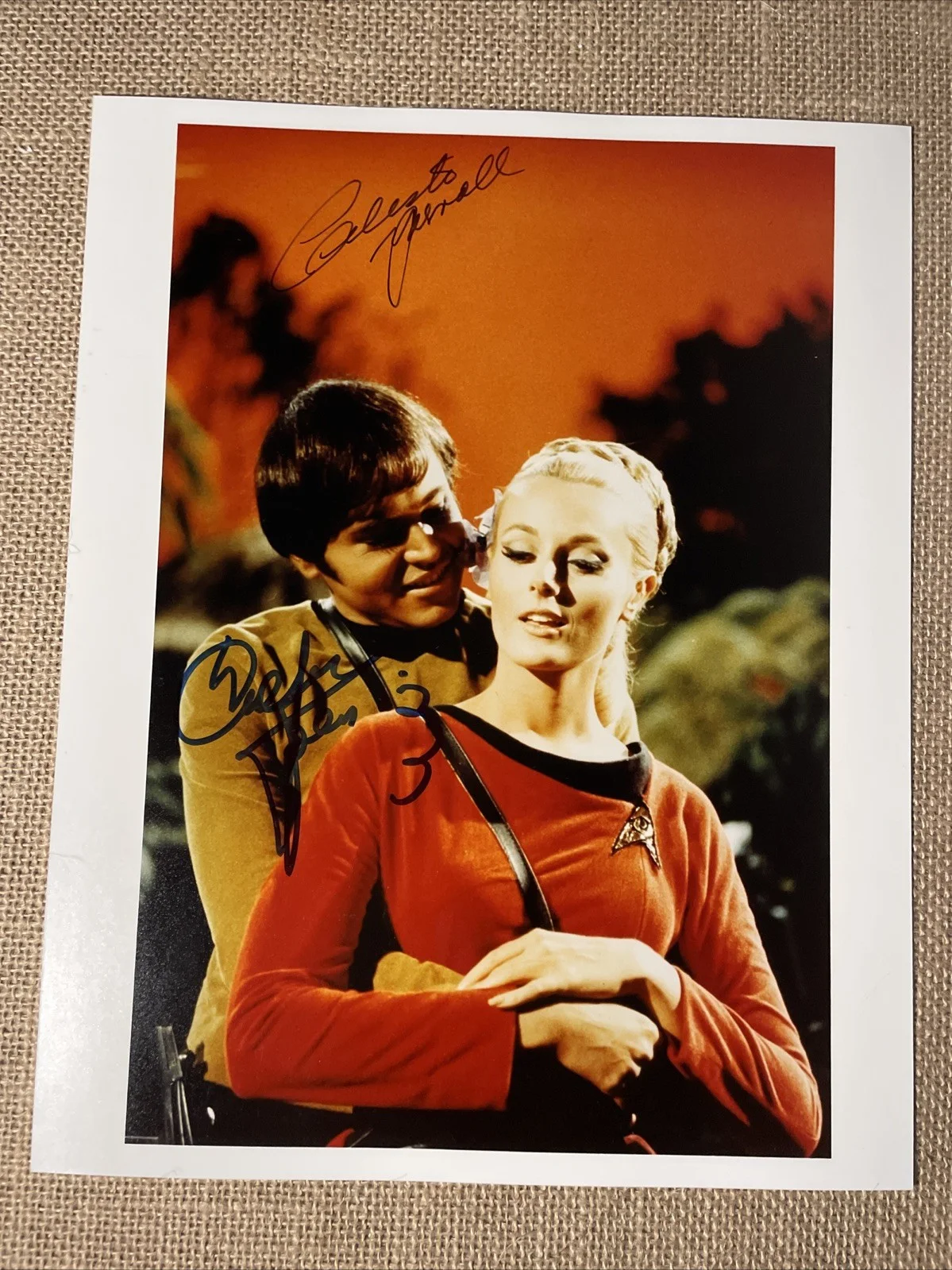 STAR TREK FULL Autograph Signed Photo YARNELL and KOENIG Photograph LOA/COA P, изображение 2