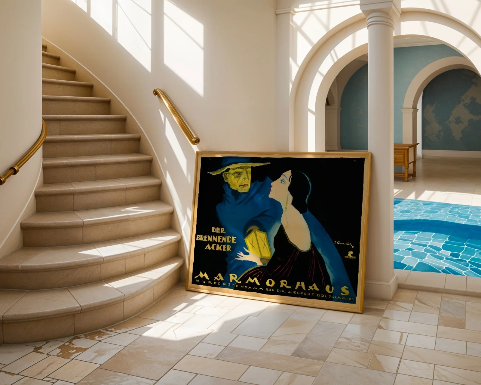 Der Brennende Acker - 1922 German Expressionist Silent Drama 50" x 35", image 4