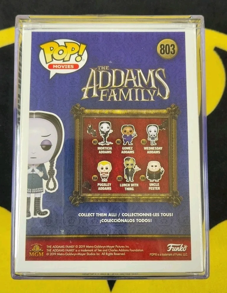 Christina Ricci autographed The Addams Family Funko Pop 803 Beckett Coa Hard Cas, изображение 4