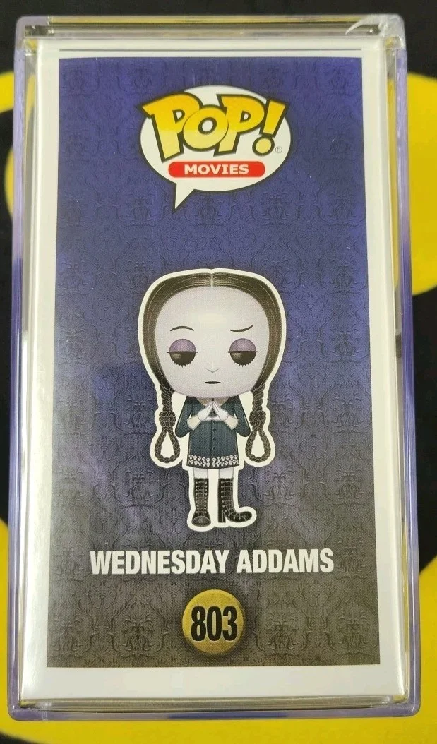 Christina Ricci autographed The Addams Family Funko Pop 803 Beckett Coa Hard Cas, изображение 5