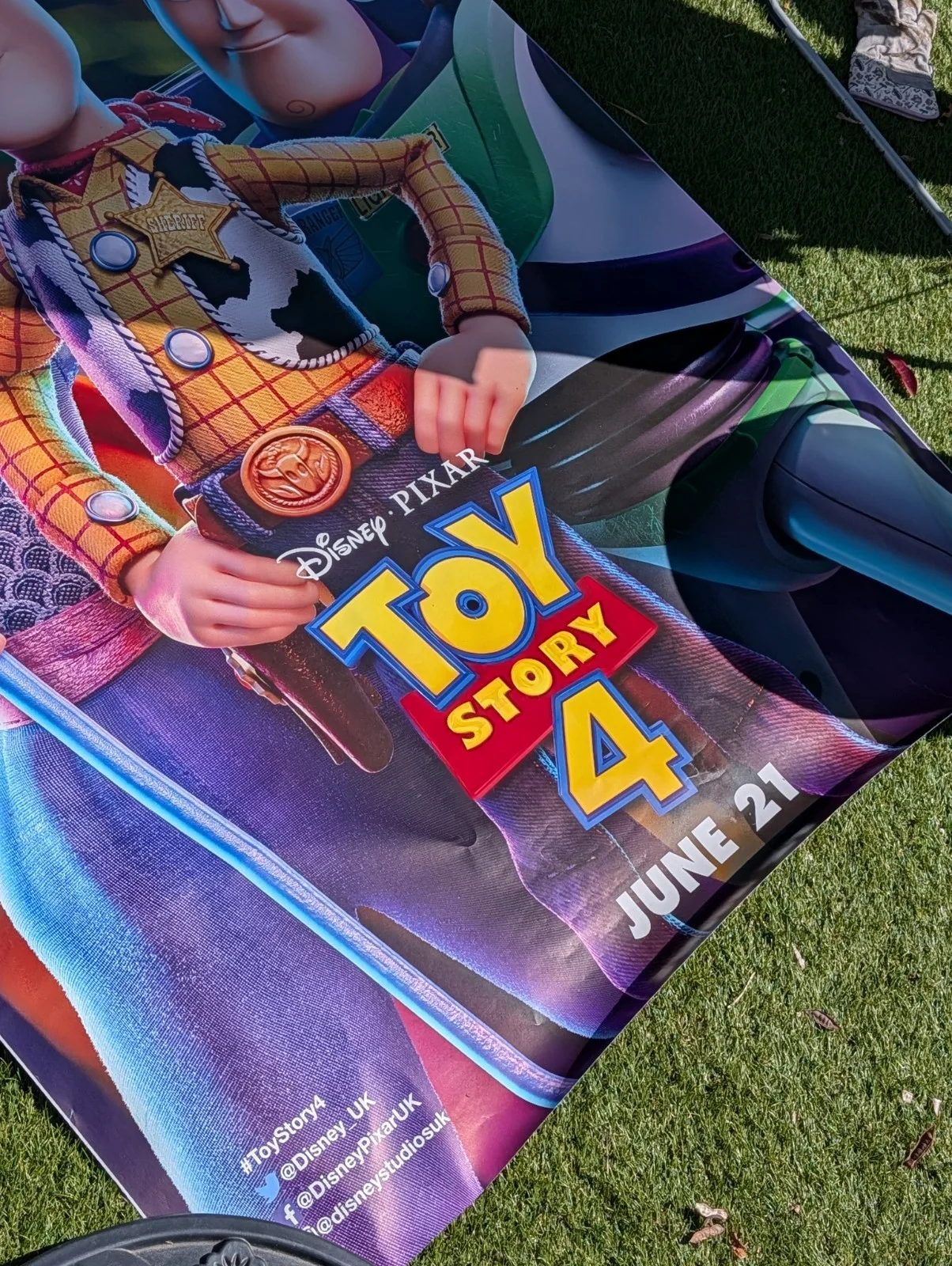 Toy Story 4 Rare Advance DS Bus Stop Shelter Poster - Tom Big Forrest Gump Hanks, изображение 2