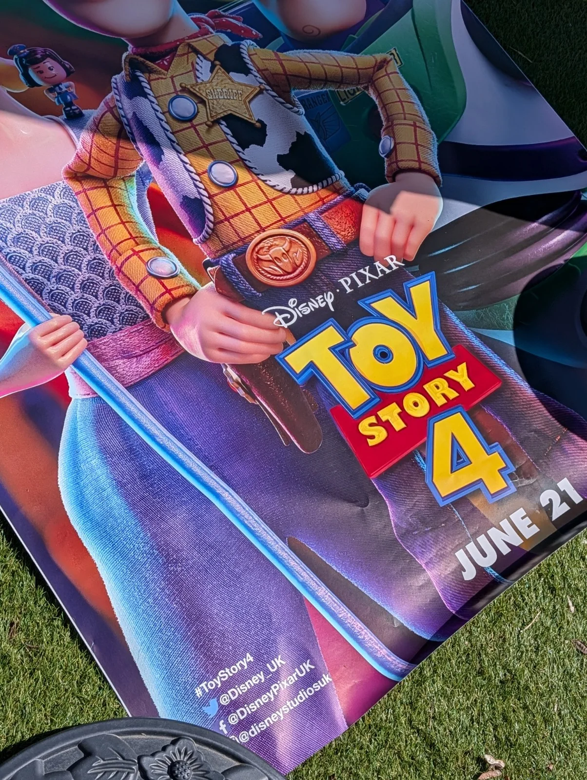Toy Story 4 Rare Advance DS Bus Stop Shelter Poster - Tom Big Forrest Gump Hanks, изображение 4