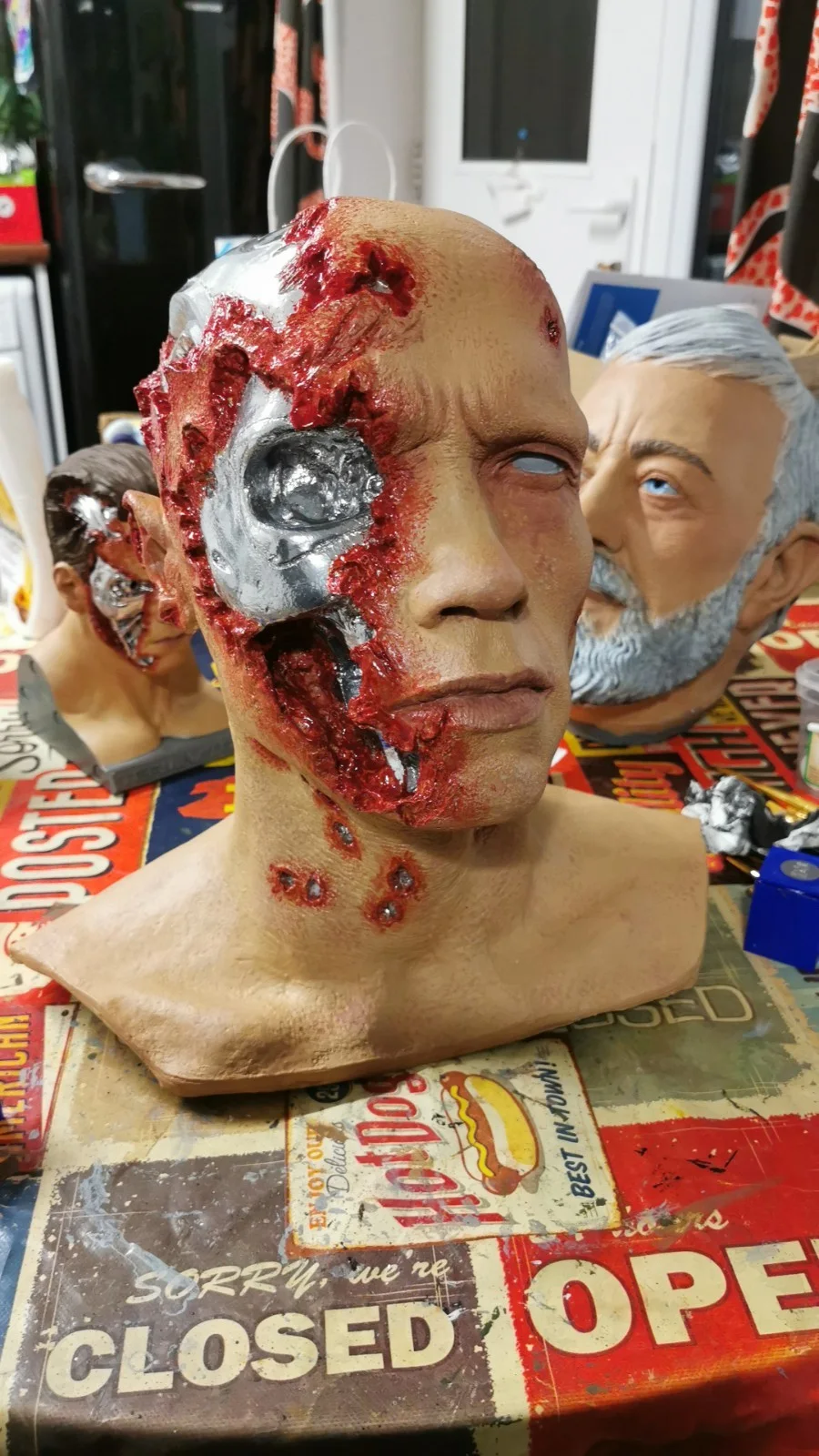 The Terminator Lifesize Prop Bust Life Size 1:1, image 2