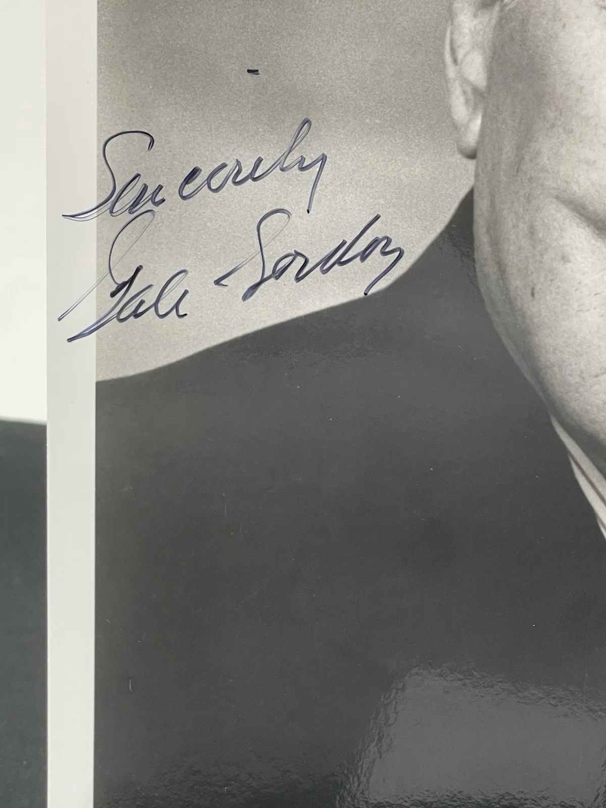Gale Gordon — Gale Gordon I Love Lucy foil Hand Signed 8x10 Photo Beckett Certified, изображение 2