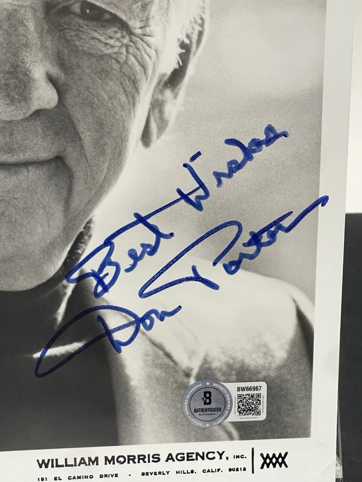 Don Porter — Don Porter Signed 8x10 Photo Beckett Certified Gidget Private Secretary, image 2
