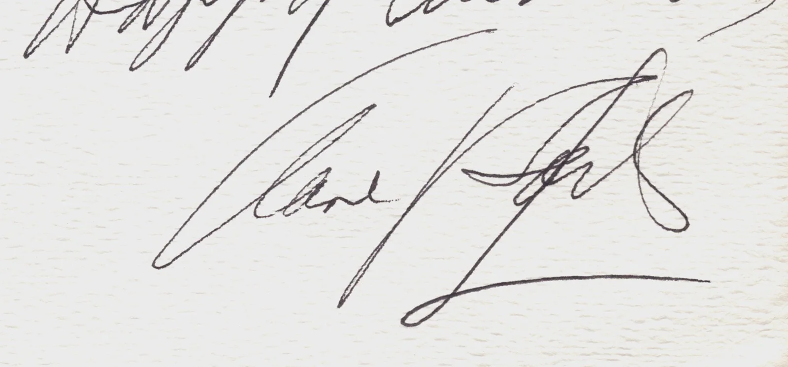 Anne Baxter — ANNE BAXTER - AUTOGRAPH NOTE SIGNED 1983, изображение 2