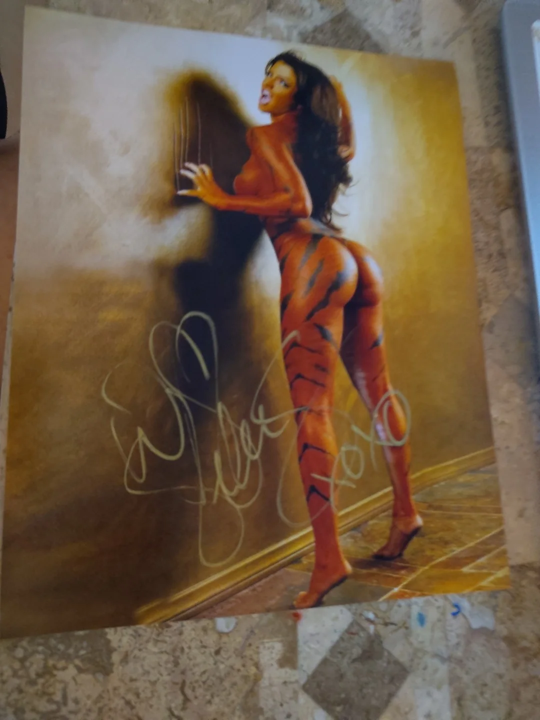 Vida Guerra Signed Sexy Wow Photo Big Butt Amazing Body Photo Autograph, изображение 2