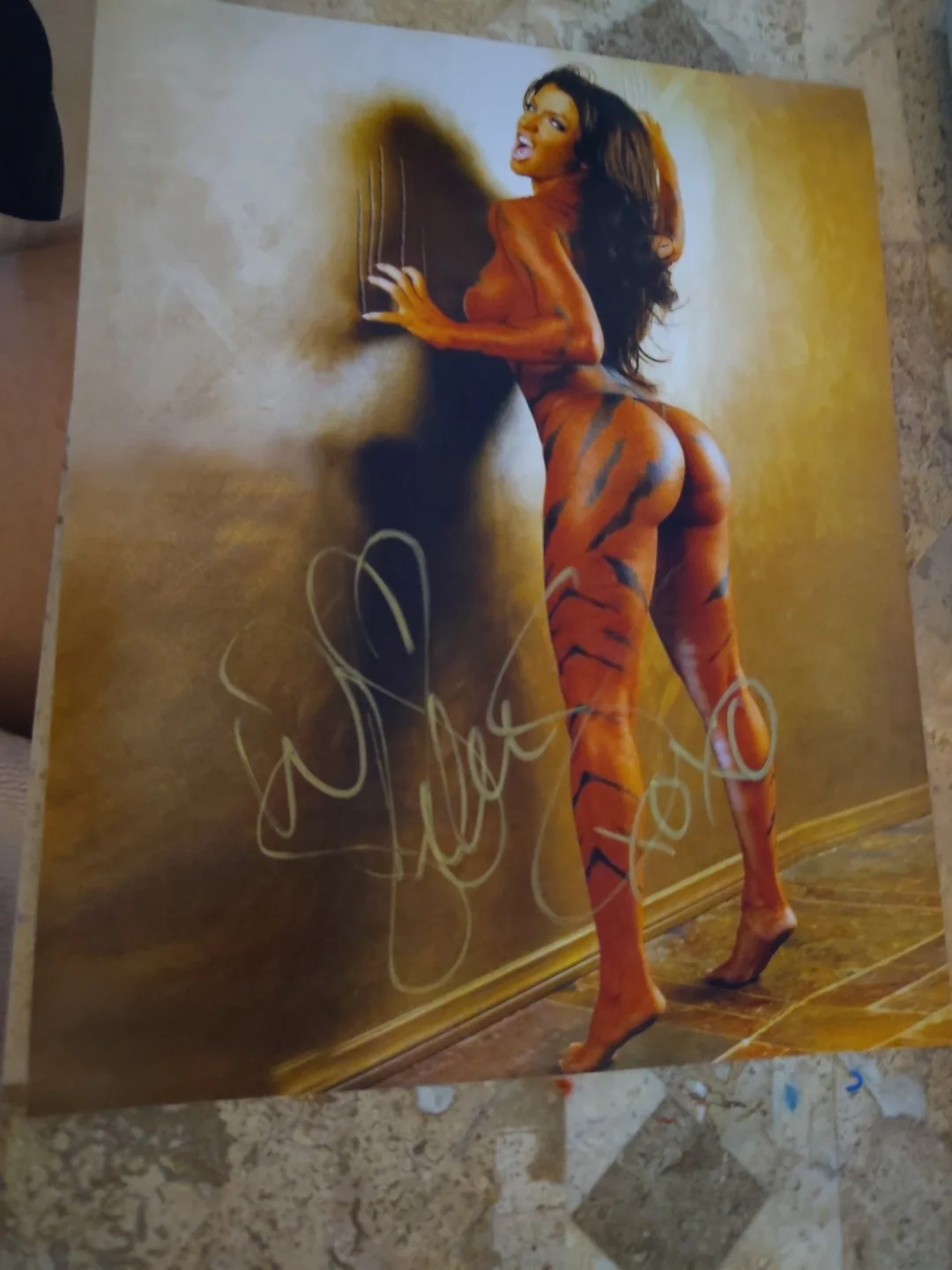 Vida Guerra Signed Sexy Wow Photo Big Butt Amazing Body Photo Autograph, изображение 3