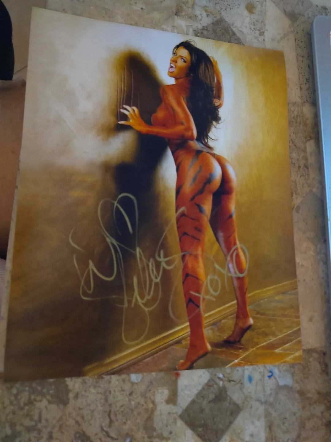 Vida Guerra Signed Sexy Wow Photo Big Butt Amazing Body Photo Autograph, изображение 5