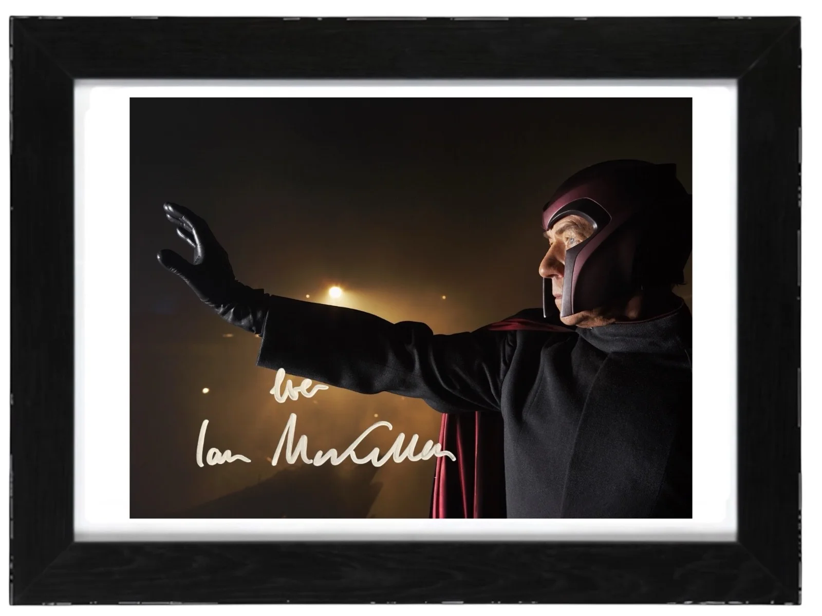 Ian McKellen Signed Autograph PHOTO Pre Print 6x4/A4/ Framed, image 3