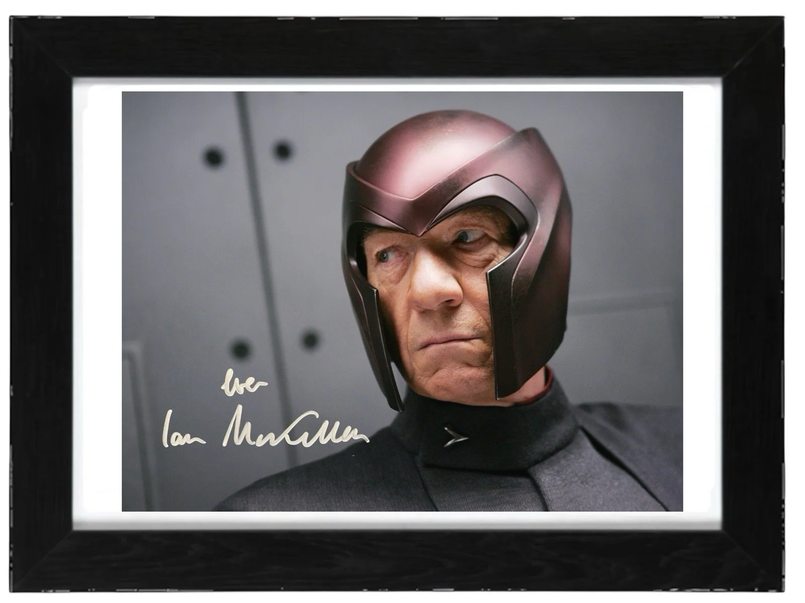 Ian McKellen Signed Autograph PHOTO Pre Print 6x4/A4/ Framed, image 2
