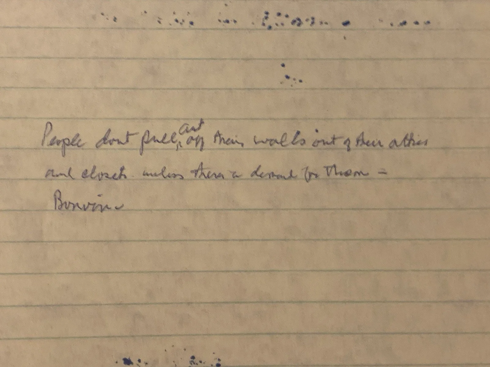 Vincent Price — Vincent Price Estate Handwritten Remark On Art! 18c, изображение 2