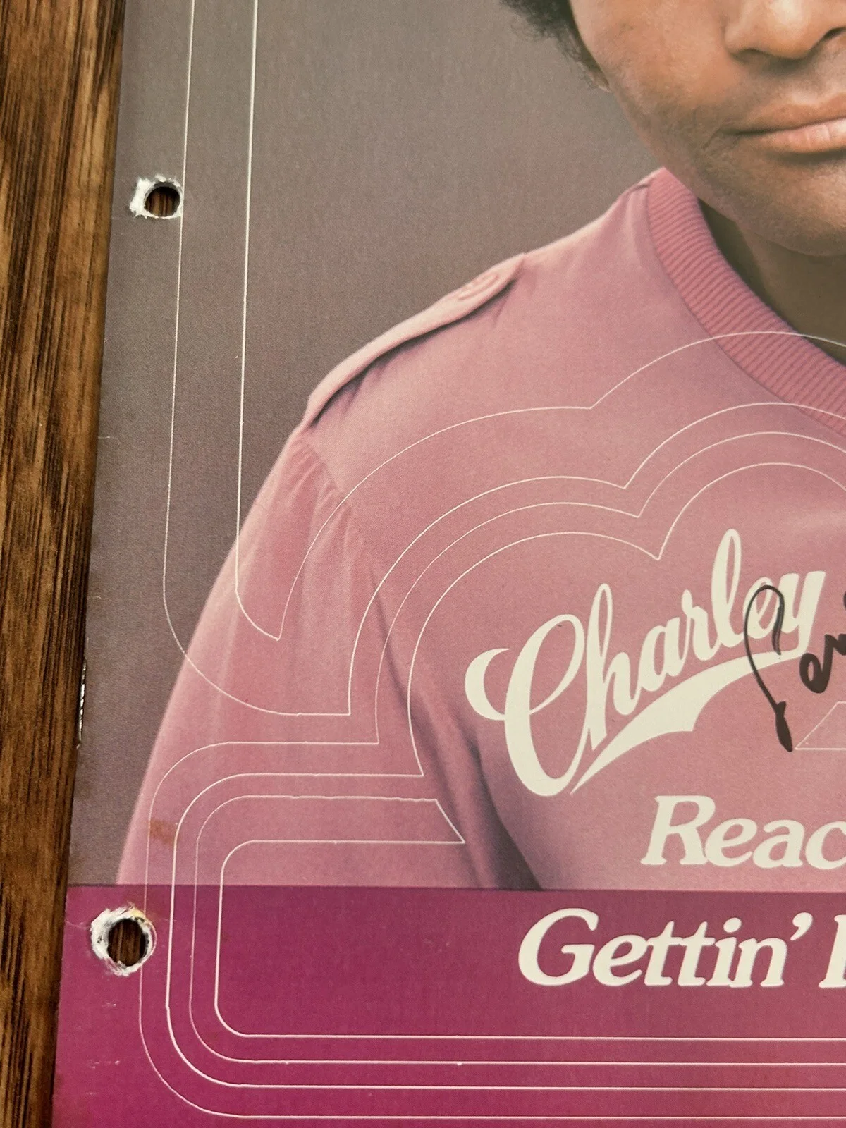Charley Pride Signed Concert Booklet Country Music “Reaching Higher” Tour Auto, изображение 3