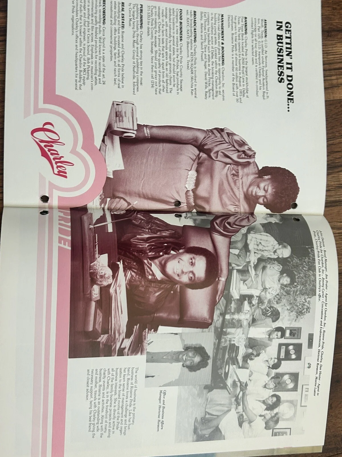 Charley Pride Signed Concert Booklet Country Music “Reaching Higher” Tour Auto, изображение 5