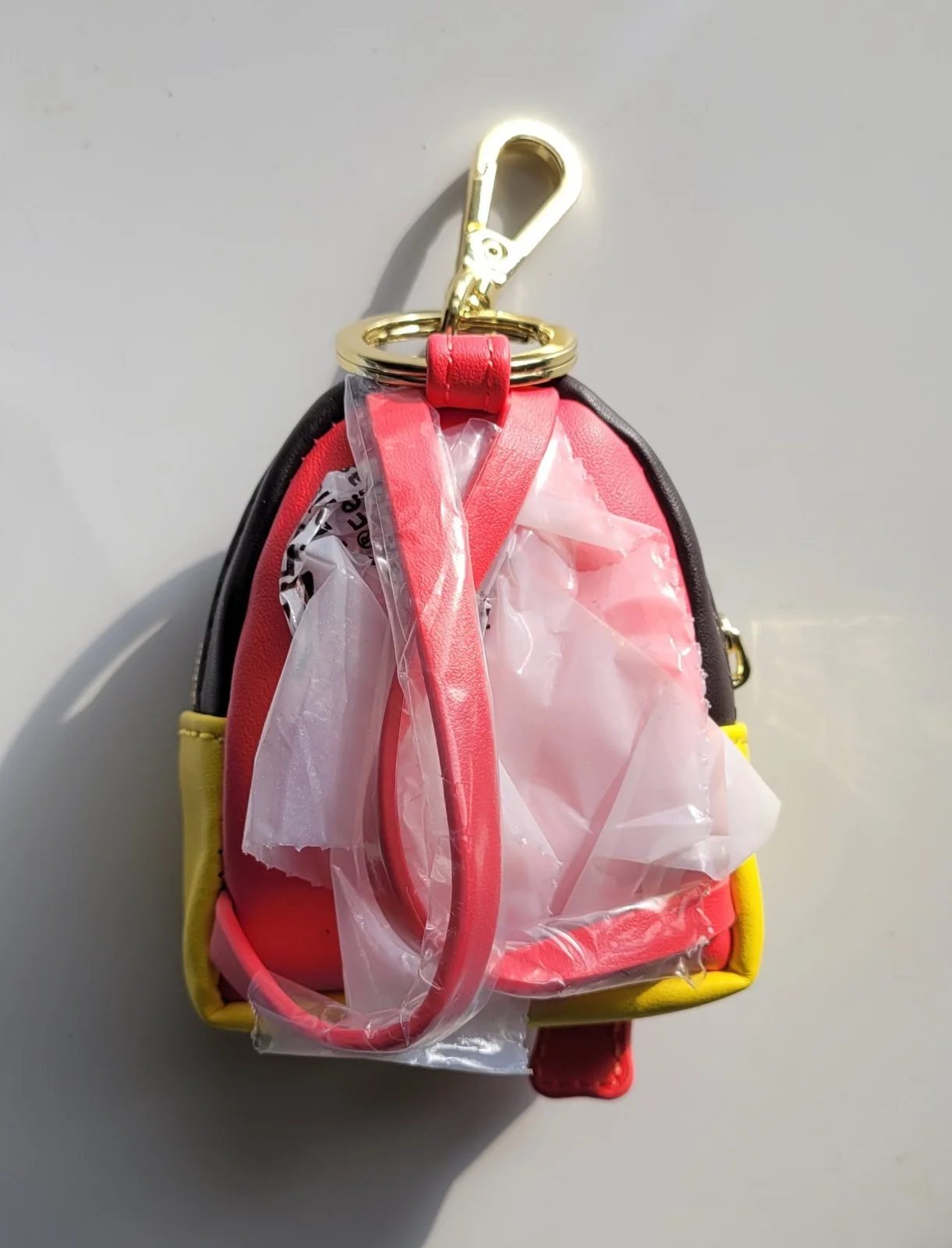K Pop Demon Hunters Mira Loungefly Mini Backpack Keychain, image 3