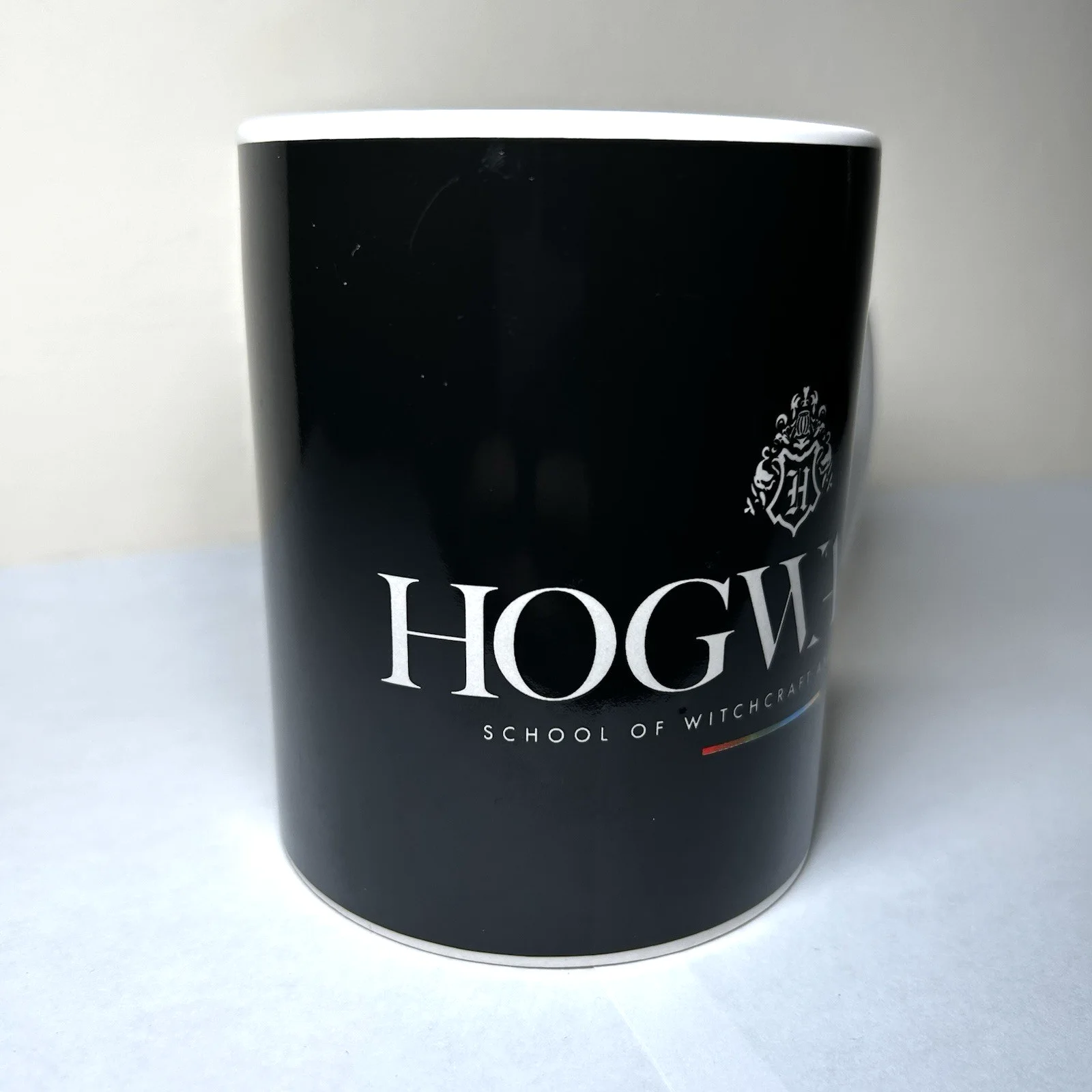 Harry Potter Mug Slytherin Hogwarts Crest Paladone Ceramic Black Cup Coffee Tea, image 2