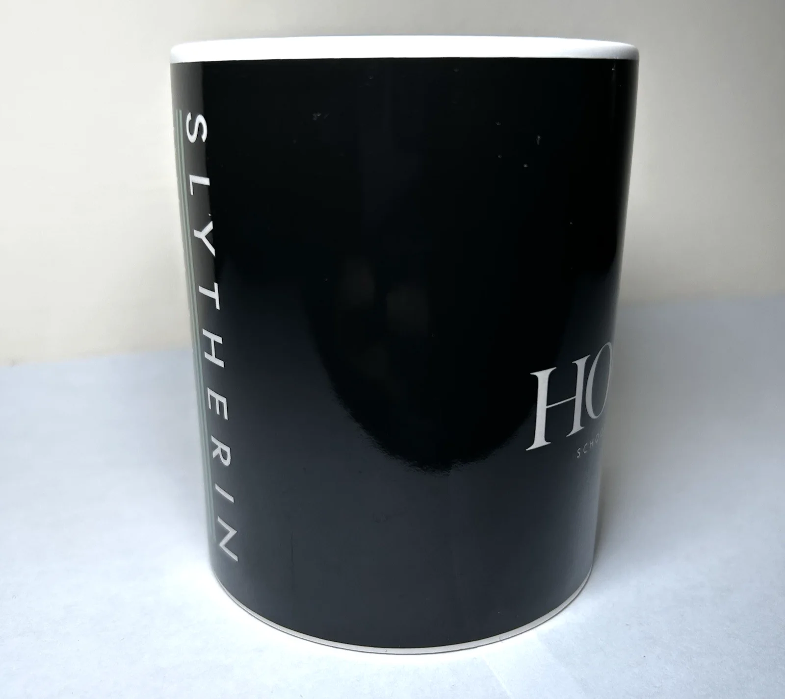 Harry Potter Mug Slytherin Hogwarts Crest Paladone Ceramic Black Cup Coffee Tea, image 3