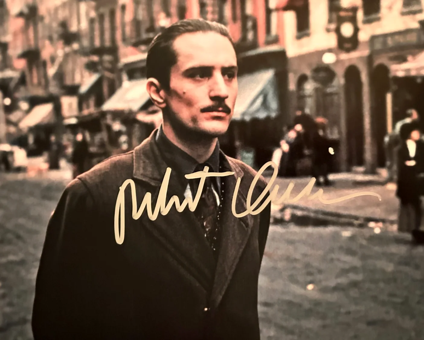 Robert DeNiro — Robert De Niro Signed (GODFATHER) Original 8x10" Authentic Autograph w/COA, image 3