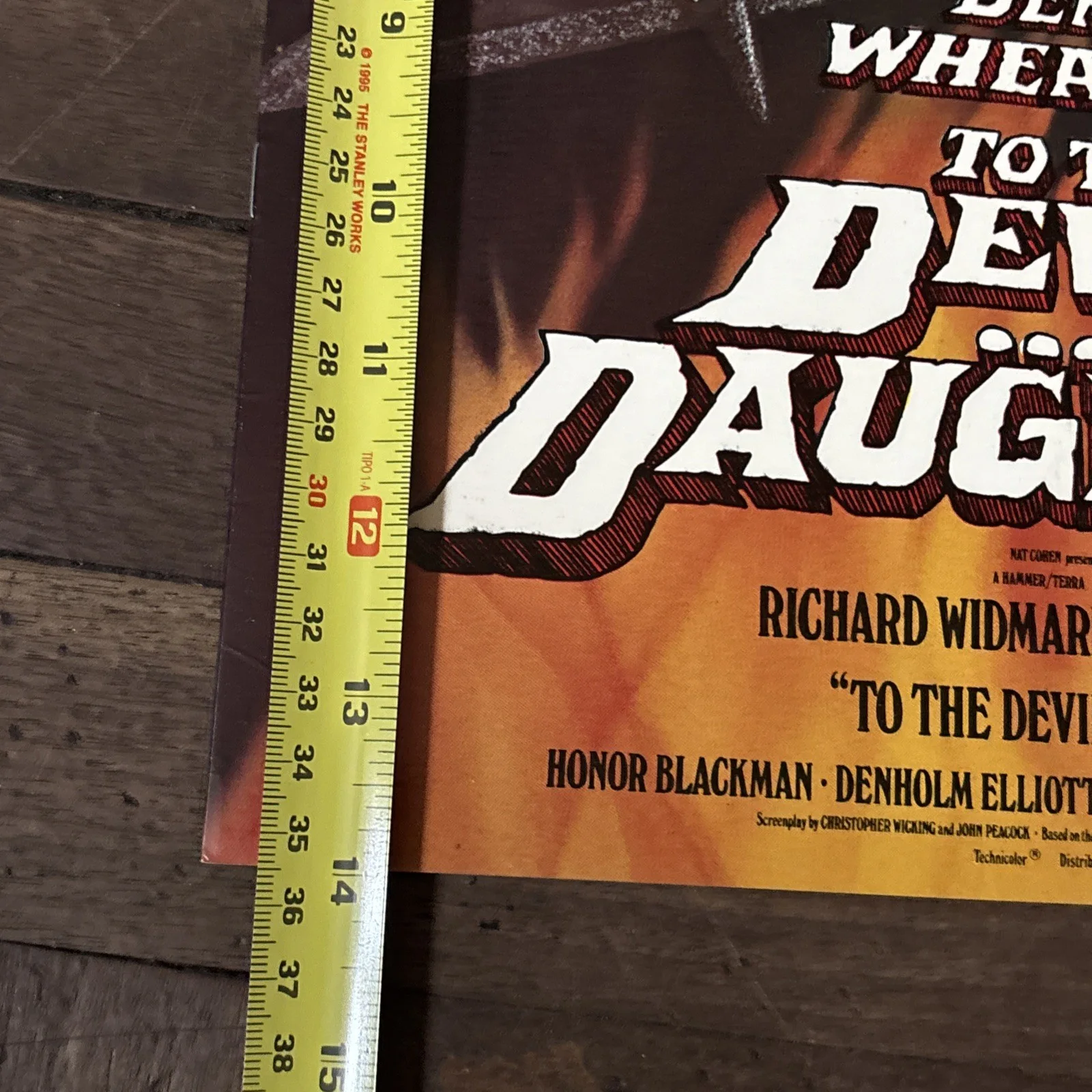 RARE FILM PRESS-BOOK PROGRAMME BROCHURE - TO THE DEVIL… A DAUGHTER - HORROR, image 3