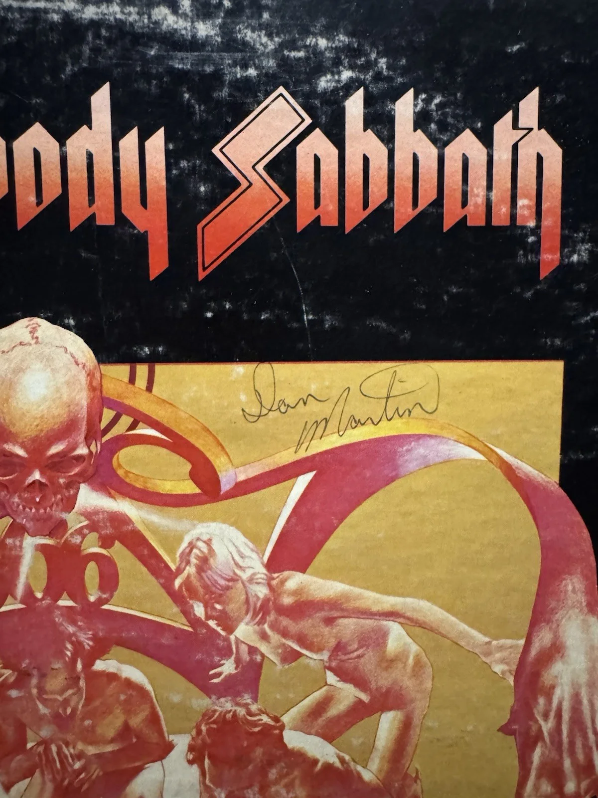 Black Sabbath Sabbath Bloody Sabbath Original Signed Record, image 2