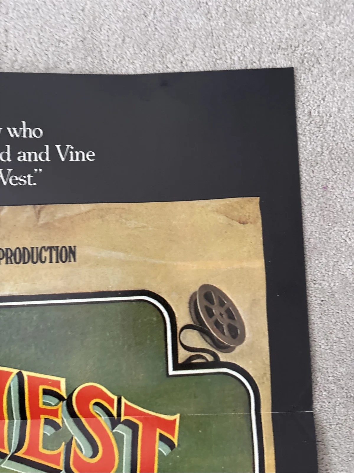 Hearts Of The West (1975) Original US One Sheet Movie Poster, изображение 4
