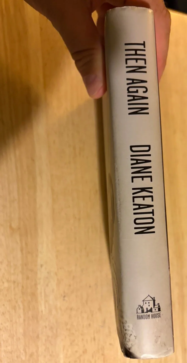 Diane Keaton — Diane Keaton Signed Then Again Hardcover Book Autograph 1st Edition, изображение 4