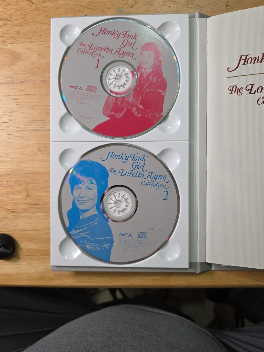 Honky Tonk Girl The Loretta Lynn Collection Signed Beautiful Signature 3 CD Set, изображение 3