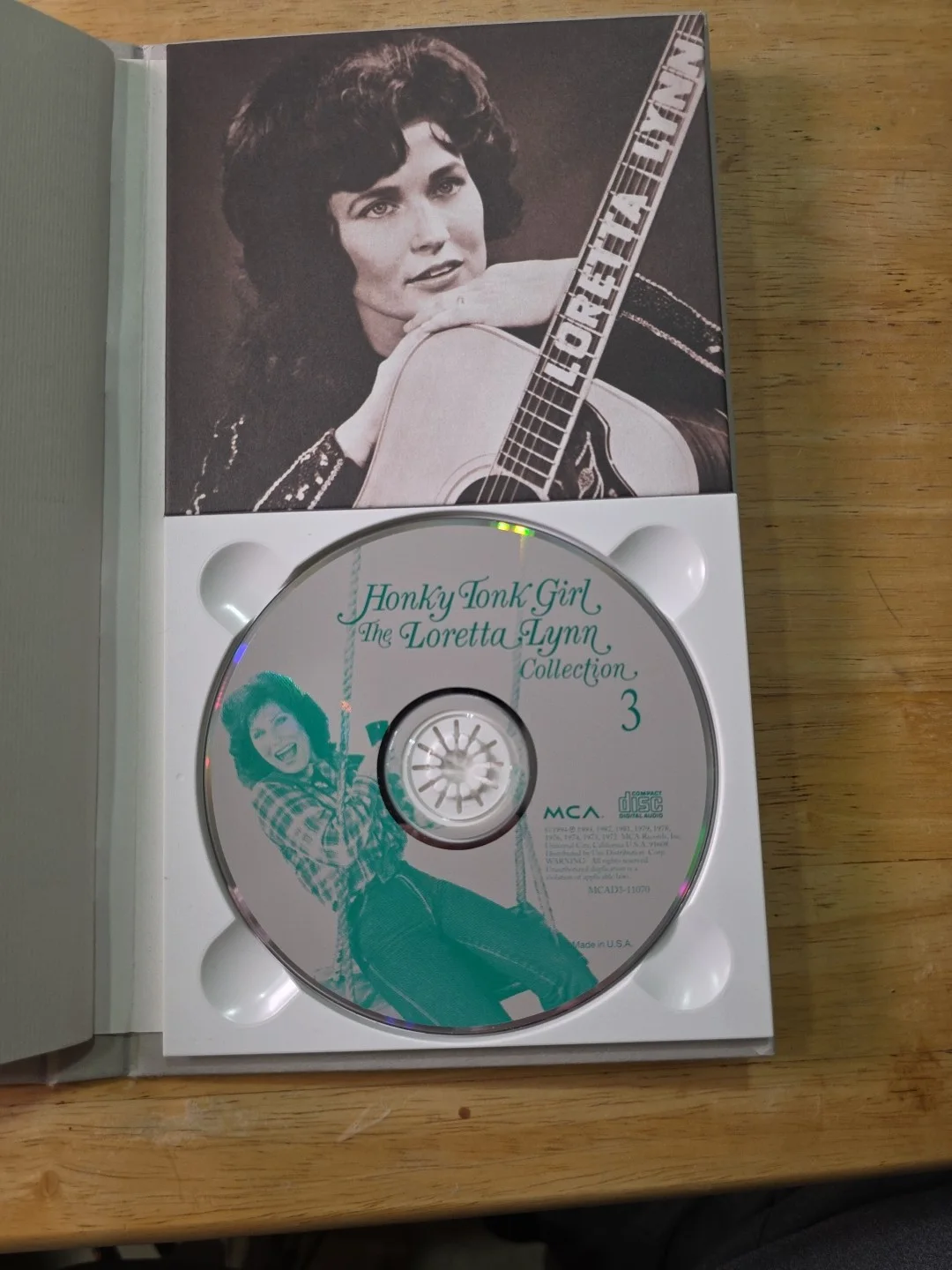 Honky Tonk Girl The Loretta Lynn Collection Signed Beautiful Signature 3 CD Set, изображение 4