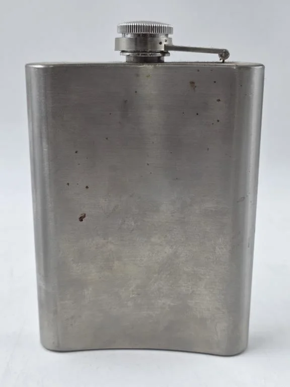 signed Amon Amarth Autographed Bonny Steel Flask, image 3