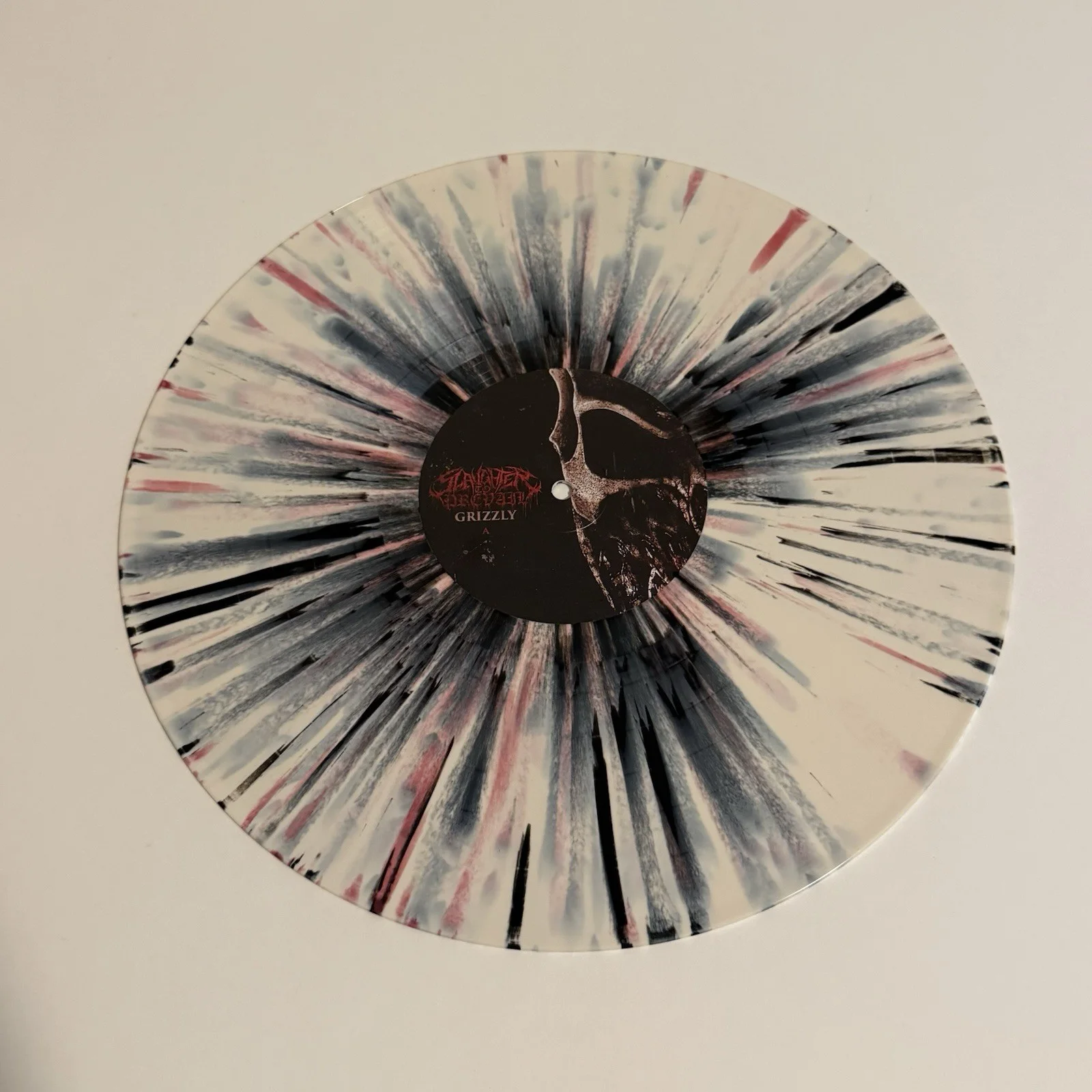 ALEX TERRIBLE SLAUGHTER TO PREVAIL SIGNED GRIZZLY VINYL RECORD + JACK JSA COA, изображение 2