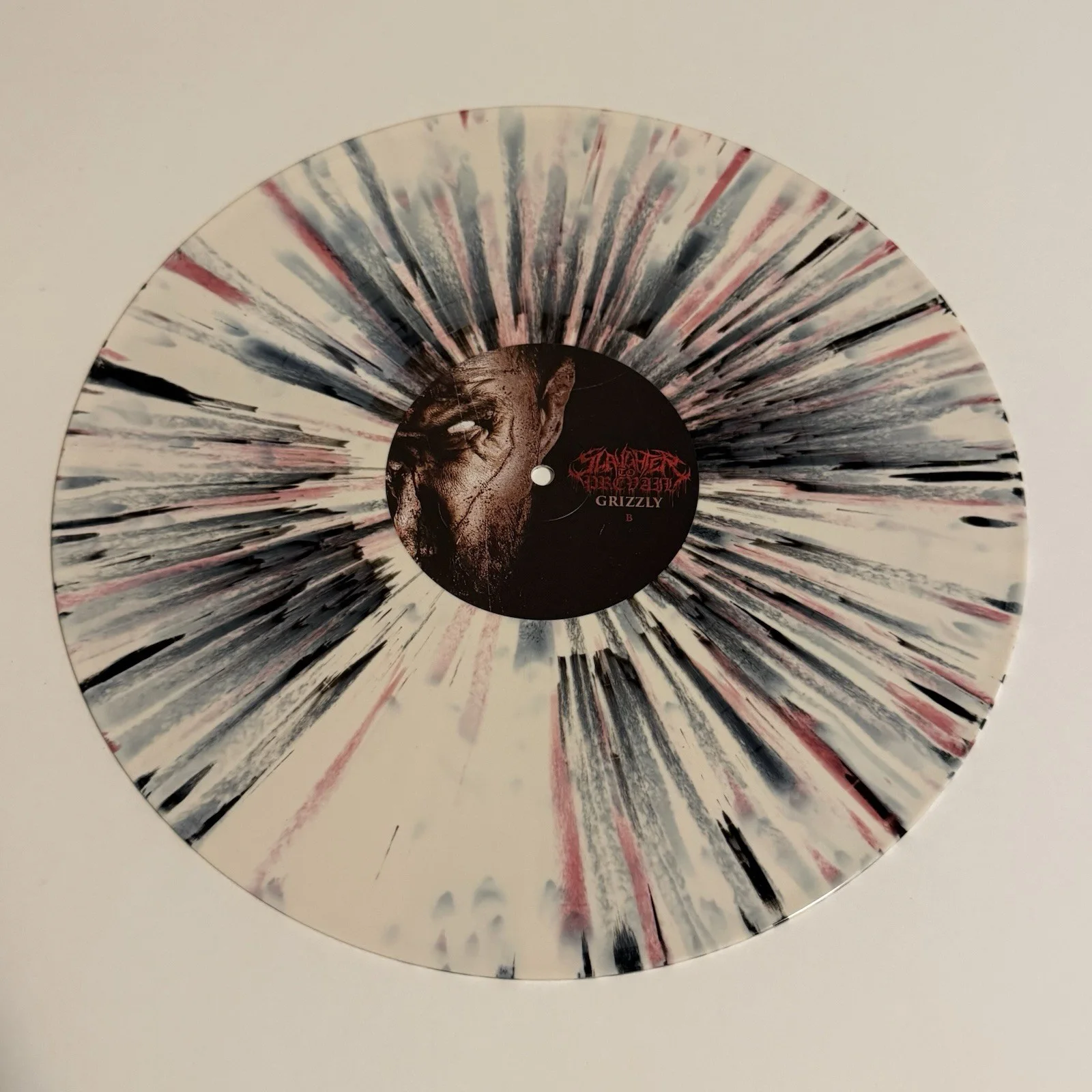 ALEX TERRIBLE SLAUGHTER TO PREVAIL SIGNED GRIZZLY VINYL RECORD + JACK JSA COA, изображение 3